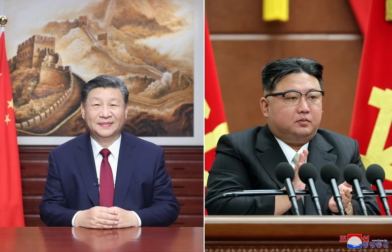 Lãnh đạo Trung Quốc, Triều Tiên cùng gửi thông điệp Năm Mới 2024