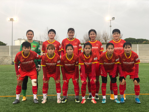 Đội tuyển nữ Việt Nam gặp khó ở Tây Ban Nha 