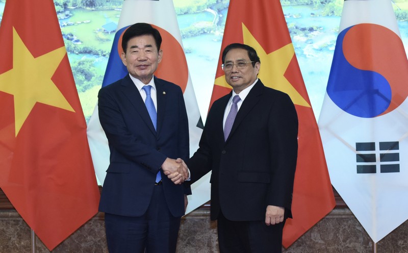 Mong muốn Hàn Quốc hỗ trợ Việt Nam xây dựng nền kinh tế độc lập, tự chủ, tham gia chuỗi giá trị toàn cầu 