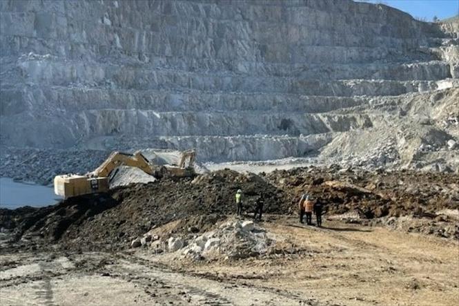 Sạt lở đất tại mỏ đá ở Hàn Quốc làm ít nhất 2 người tử vong 