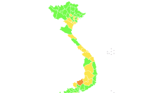 Hải Dương nằm trong số 38 tỉnh, thành phố vùng xanh 