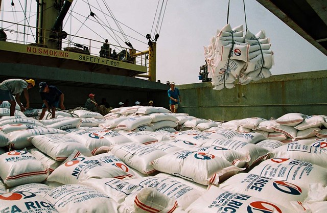 Cơ hội lớn cho xuất khẩu gạo 