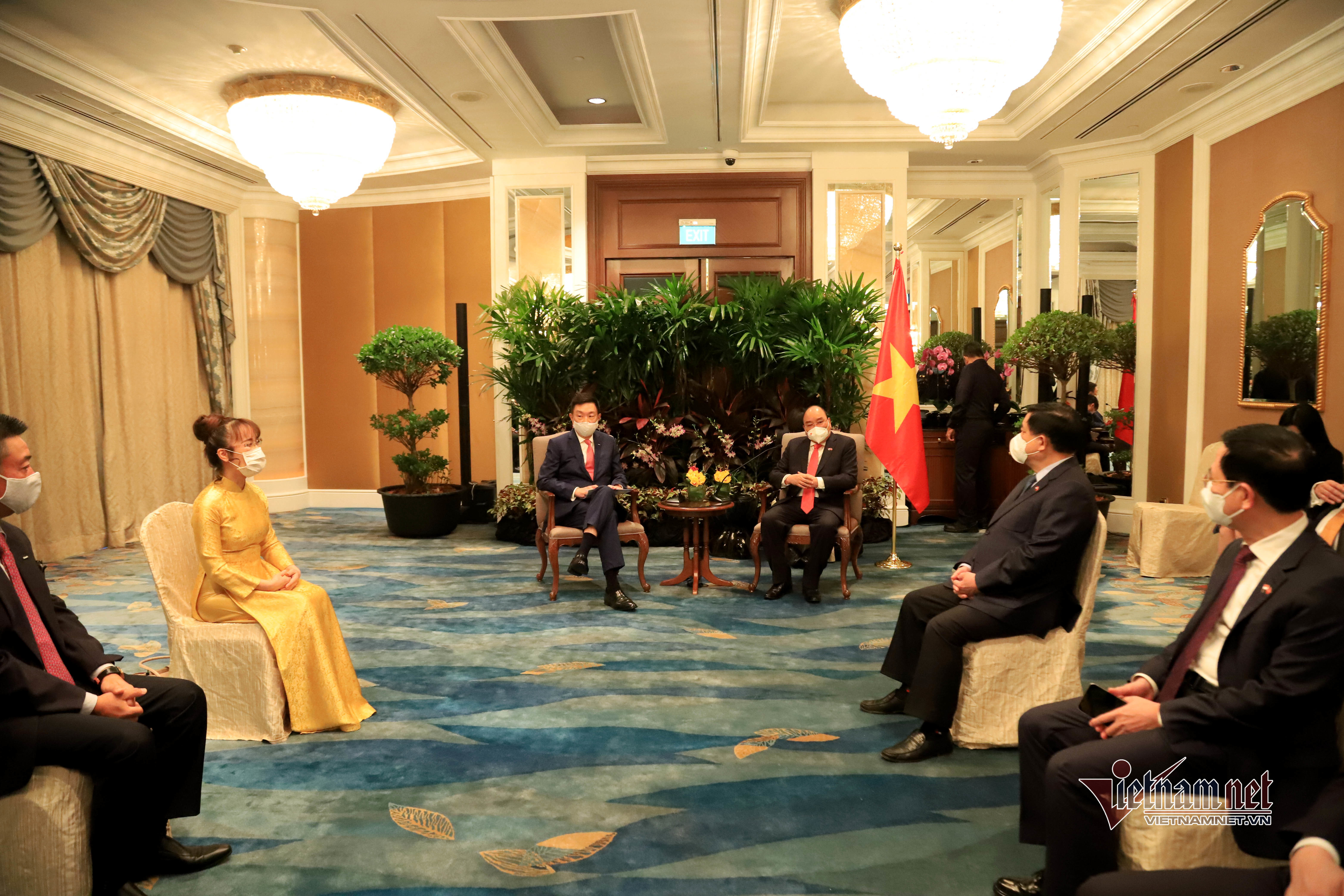 Chủ tịch nước khuyến khích doanh nghiệp Singapore đầu tư xanh vào Việt Nam 