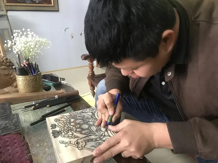 Về Hải Dương khám phá nghề in khắc gỗ 500 năm tuổi ở làng Thanh Liễu