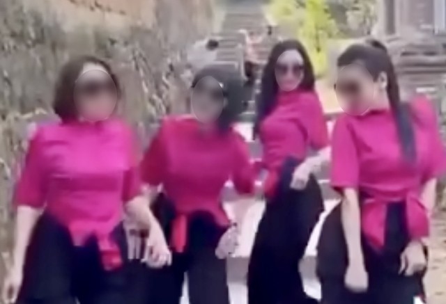 Bị xử phạt vì đăng clip 4 phụ nữ nhảy nhót phản cảm tại chùa Bổ Đà, cô gái nói gì? 
