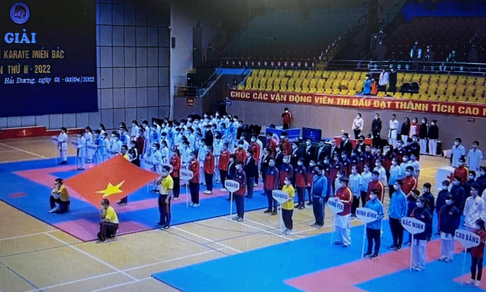 Khai mạc Giải vô địch karate miền Bắc lần thứ 2 năm 2022