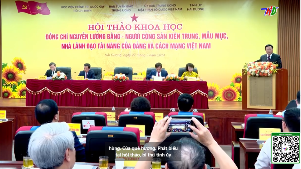 Hội thảo khoa học về đồng chí Nguyễn Lương Bằng