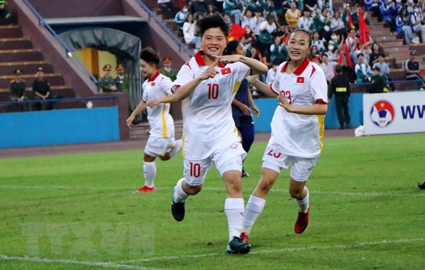 Đội tuyển nữ Việt Nam thắng đậm Nepal  
