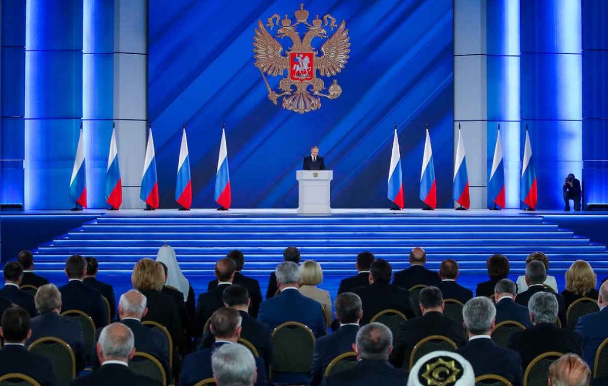 Thông điệp liên bang của Putin: Không đề cập Ukraine, vạch lằn ranh đỏ với phương Tây