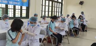 Gia Lộc: 700 trẻ được tiêm vaccine phòng Covid -19 