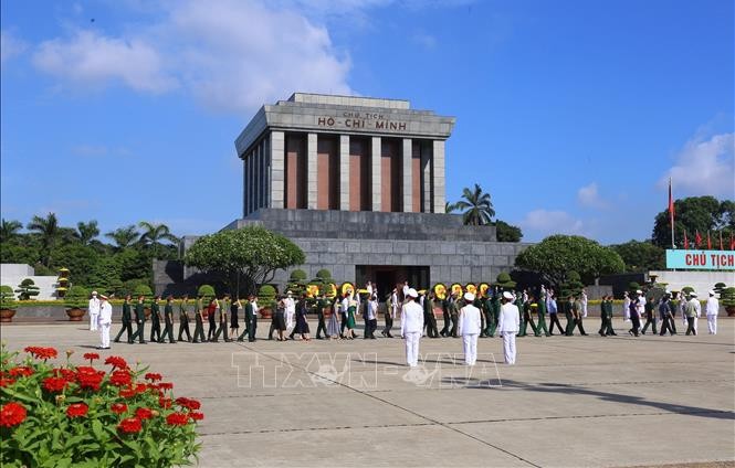 Tổ chức lễ viếng Chủ tịch Hồ Chí Minh vào ngày 19/5/2023 