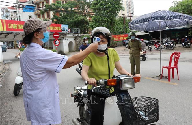 Thành phố Bắc Ninh lập 115 chốt kiểm soát dịch COVID-19