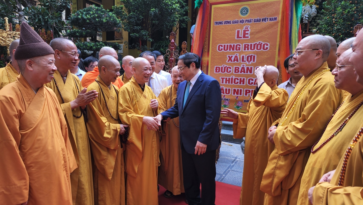 Thủ tướng Phạm Minh Chính chúc mừng Đại lễ Phật đản Phật lịch 2567 