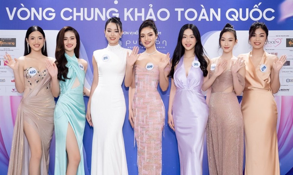 Miss World Vietnam 2023: 59 thí sinh lộng lẫy tại buổi họp báo 