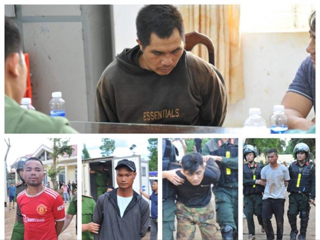 Đã bắt tổng cộng 26 đối tượng trong vụ tấn công trụ sở UBND xã tại Đắk Lắk 