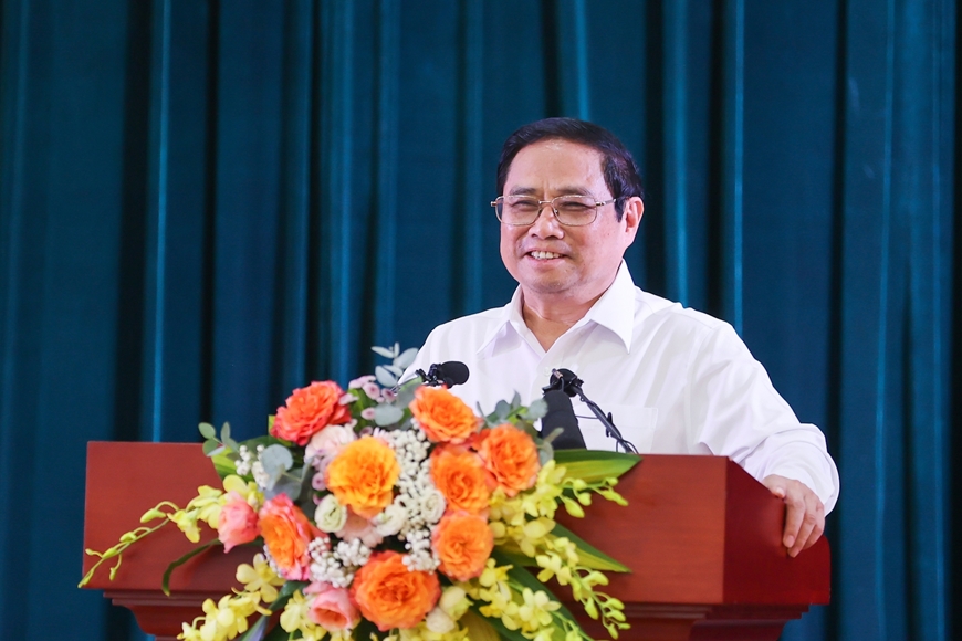 Thủ tướng Phạm Minh Chính: Báo chí phải đi đầu trong phát hiện, biểu dương người tốt, việc tốt, lấy tích cực đẩy lùi tiêu cực