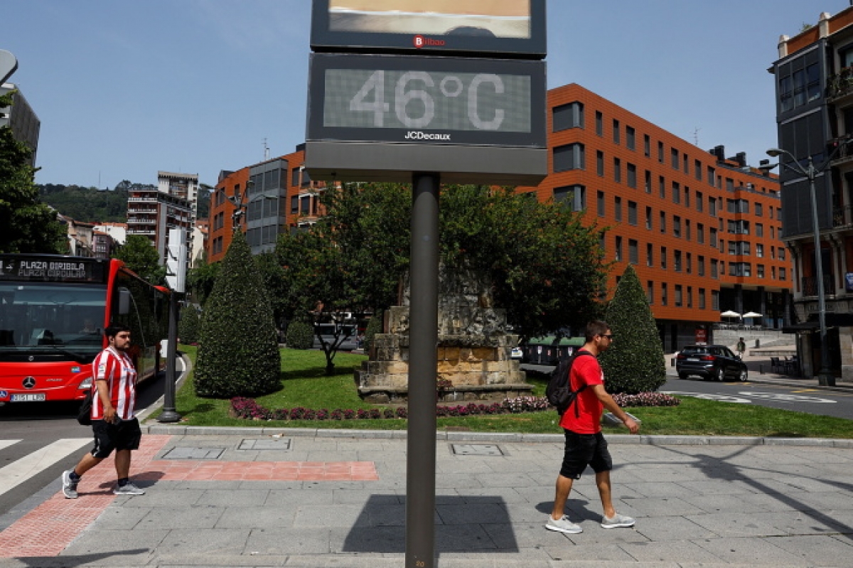 Châu Âu trải qua đợt nắng nóng kỷ lục đầu mùa Hè