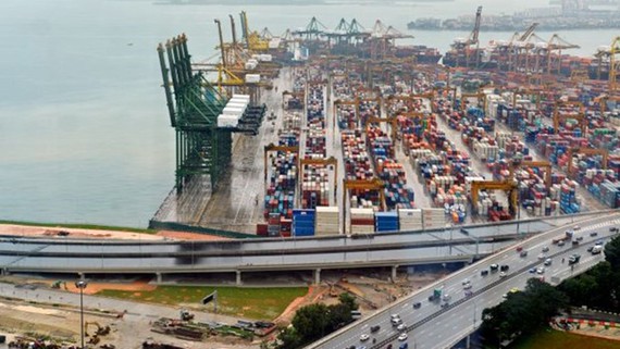 Singapore dẫn đầu danh sách trung tâm vận tải biển toàn cầu