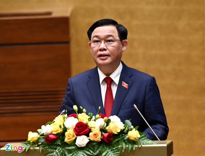 Ông Vương Đình Huệ được bầu làm Chủ tịch Quốc hội khóa XV 