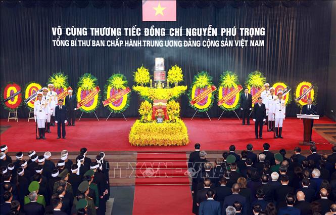 Lễ Quốc tang Tổng Bí thư Nguyễn Phú Trọng: Hơn 5.600 đoàn trong nước và quốc tế đến viếng 