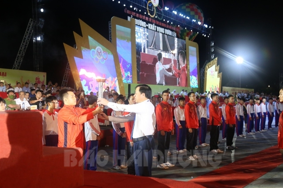 Lễ khai mạc Đại hội Thể dục thể thao tỉnh Hải Dương lần thứ 9