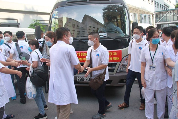 Hải Dương cử thêm 30 cán bộ y tế vào TP Hồ Chí Minh