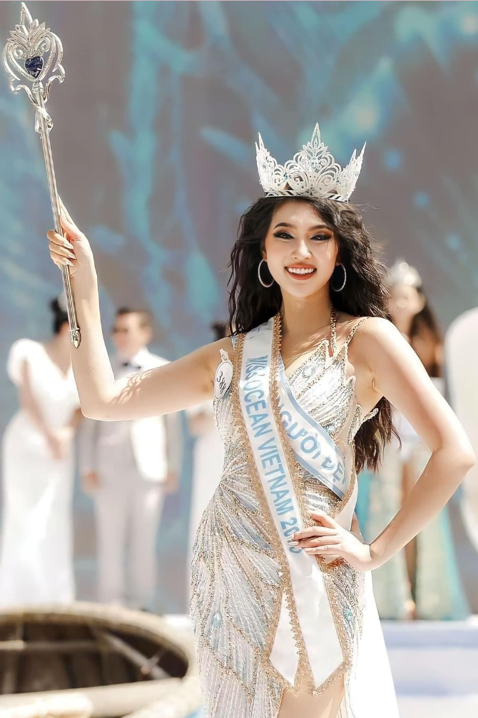 Hoa hậu Đại dương Việt Nam 2023: Từng chiến thắng cuộc thi sắc đẹp và tốt nghiệp cử nhân loại giỏi 