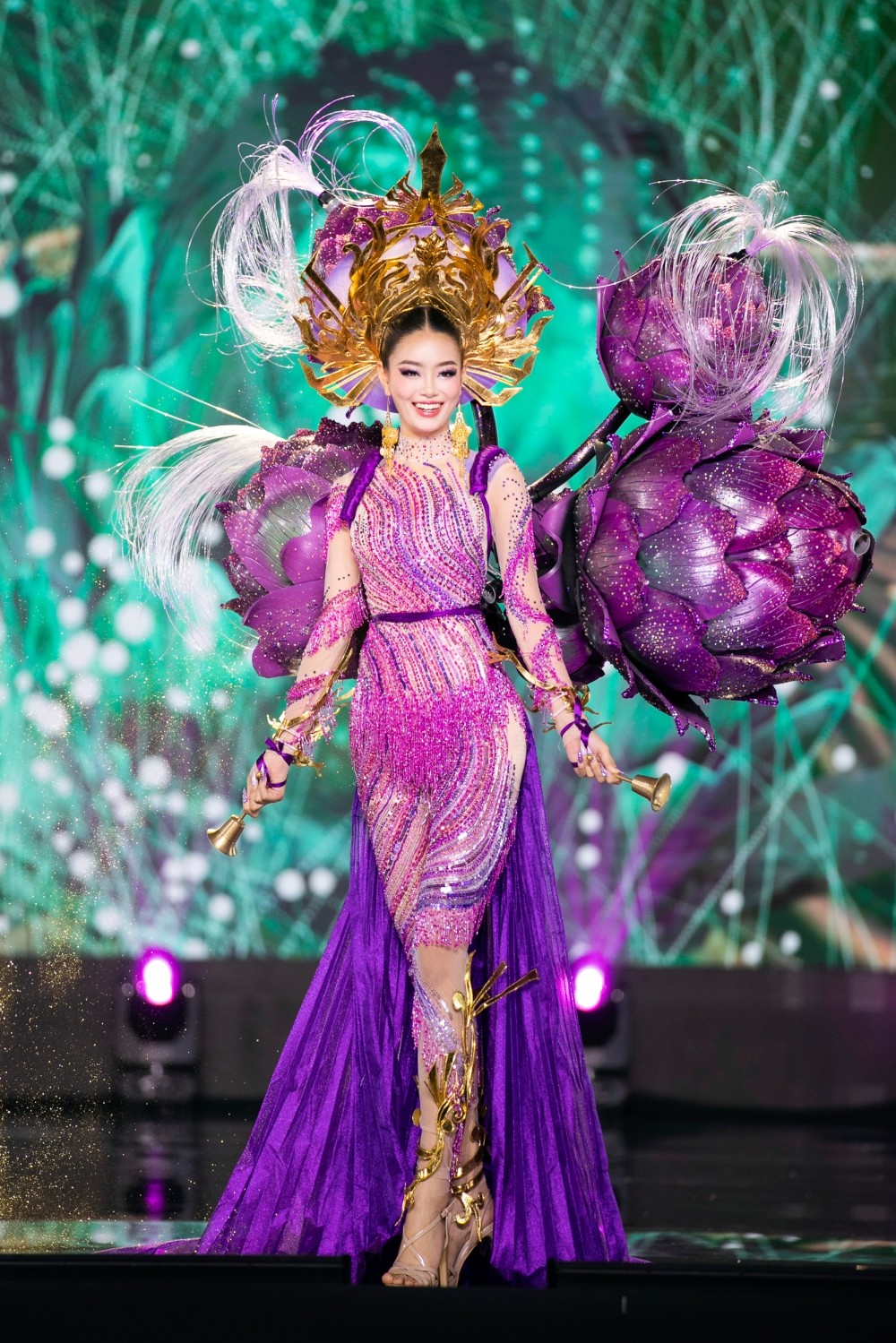 Sắc vóc Top 5 Miss Grand Vietnam 2023 trong các màn trình diễn dạ hội và trang phục dân tộc
