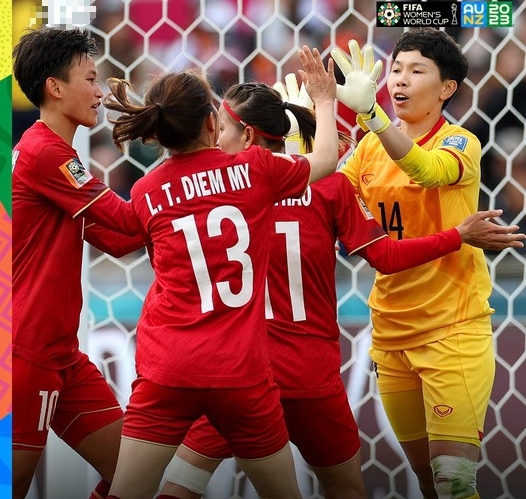 Tuyển nữ Việt Nam tụt 2 bậc sau World Cup 2023 