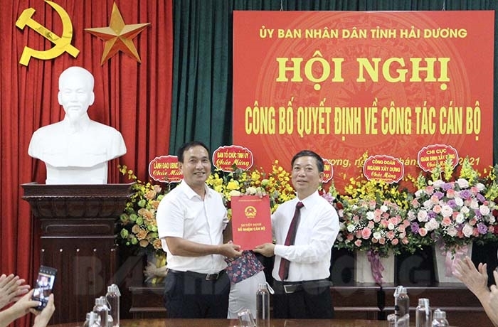 VIDEO: Đồng chí Phạm Văn Phượng giữ chức Phó Giám đốc Sở Xây dựng 
