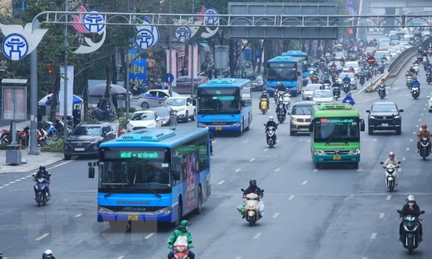 Hà Nội phấn đấu vận tải công cộng đáp ứng 30-35% nhu cầu vào 2025