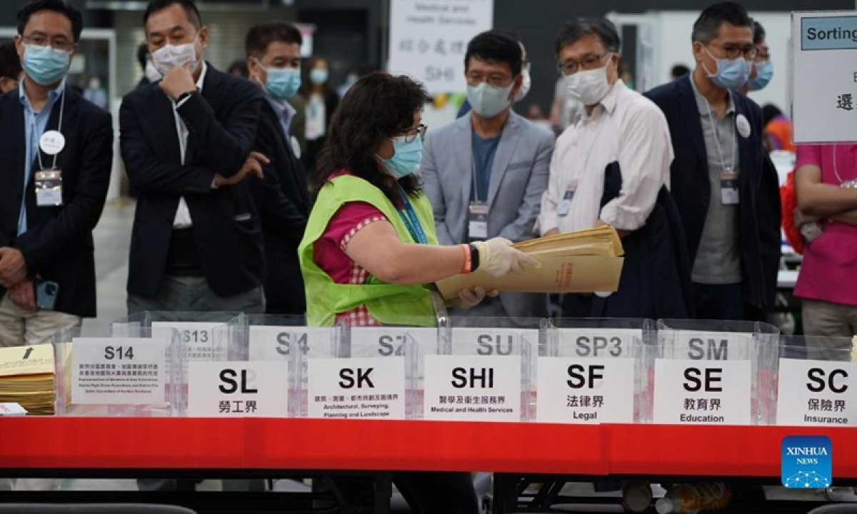 Hong Kong (Trung Quốc) công bố kết quả bầu cử Ủy ban bầu cử Chính quyền Đặc khu