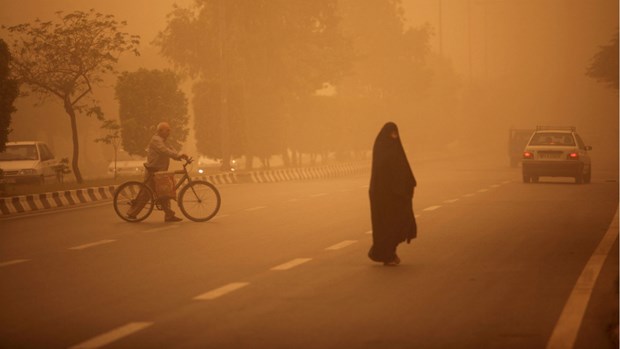 Iran: Hơn 1.300 người phải nhập viện vì bão cát ở Sistan-Baluchistan