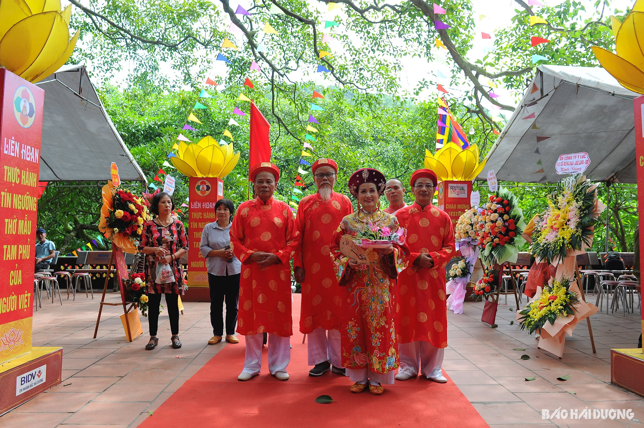 Liên hoan thực hành tín ngưỡng thờ mẫu Tam phủ tại Festival Chí Linh - Hải Dương 2023