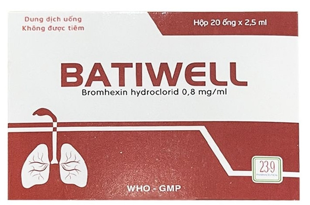 Hà Nội yêu cầu thu hồi thuốc Batiwell của Công ty CP Dược phẩm Việt Nga