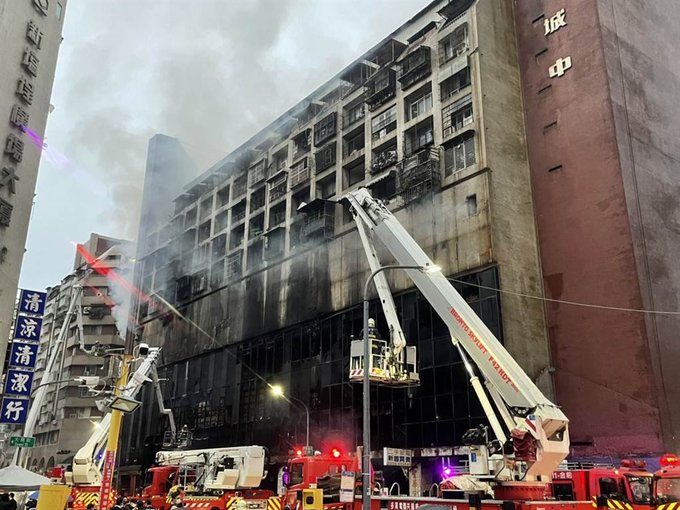 Ít nhất 50 người thương vong trong vụ hỏa hoạn nghiêm trọng tại Đài Loan 