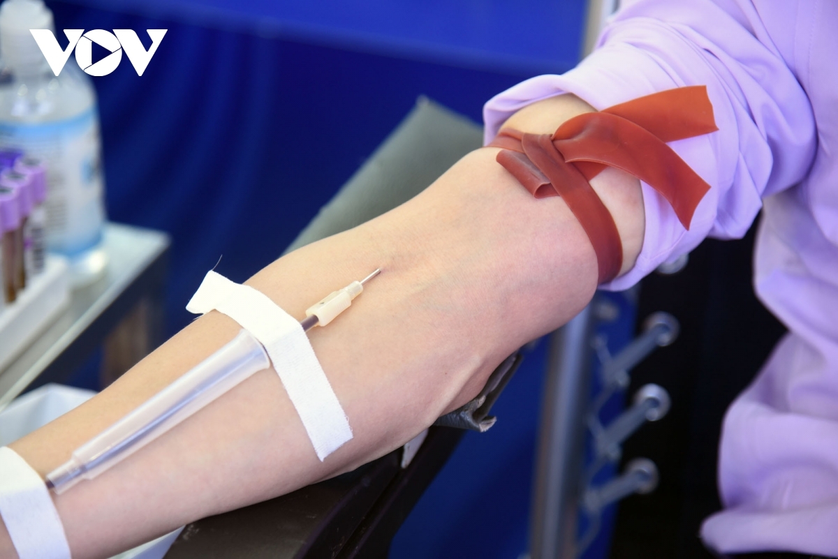 Cẩm Giàng hiến máu tình nguyện vượt chỉ tiêu cả năm 2022