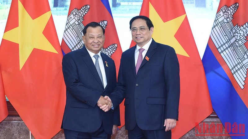 Tăng cường quan hệ láng giềng tốt đẹp, hữu nghị truyền thống, hợp tác toàn diện Việt Nam-Campuchia 