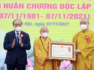 Đại lễ kỉ niệm 40 năm thành lập Giáo hội Phật giáo Việt Nam