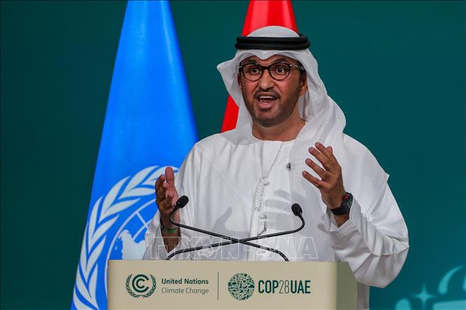Chủ tịch COP28 kêu gọi sự hợp tác ứng phó với biến đổi khí hậu 