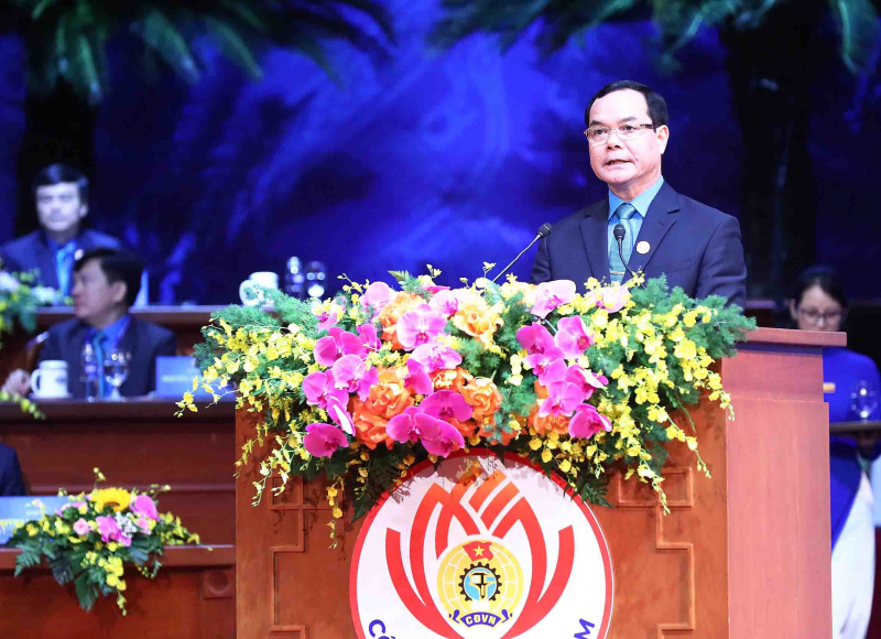 Khai mạc Đại hội XIII Công đoàn Việt Nam, nhiệm kỳ 2023 - 2028 