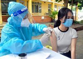 Huyện Thanh Hà tổ chức được 14 đợt tiêm vac-xin