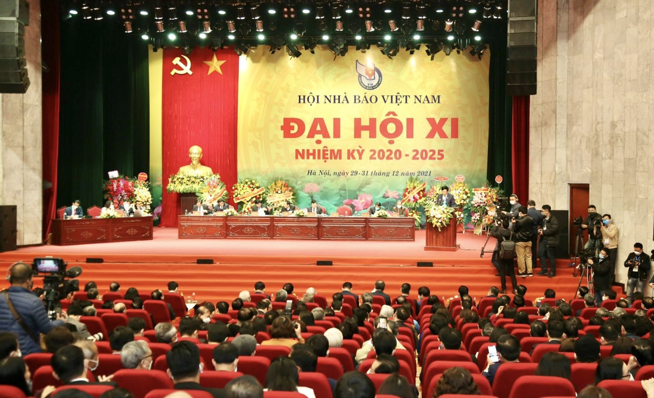 Chùm ảnh: Khai mạc Đại hội đại biểu toàn quốc Hội Nhà báo Việt Nam lần thứ XI, nhiệm kỳ 2020 – 2025 
