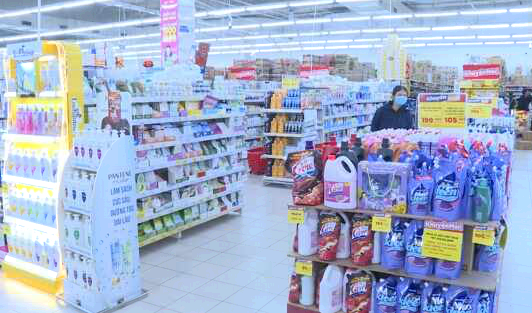 Khách hàng mua sắm tại siêu thị BigC Hải Dương tăng nhẹ