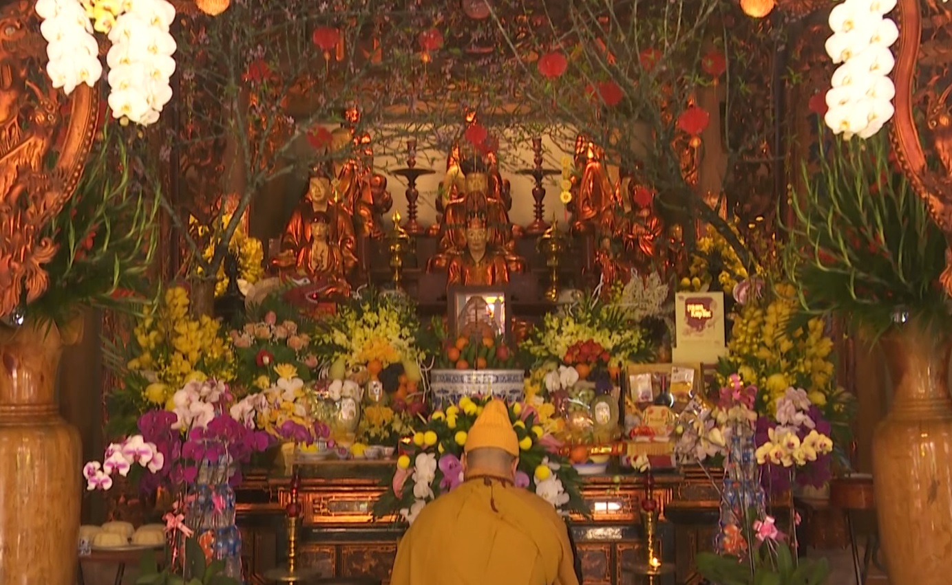 Lễ giỗ Đệ Tam Tổ Trúc Lâm Huyền Quang Tôn Giả