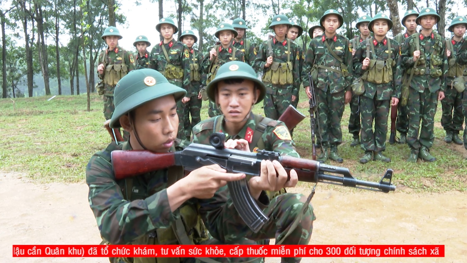 TRUYỀN HÌNH QUÂN KHU 3: Trung đoàn 43 chú trọng nâng cao chất lượng huấn luyện chiến sỹ mới