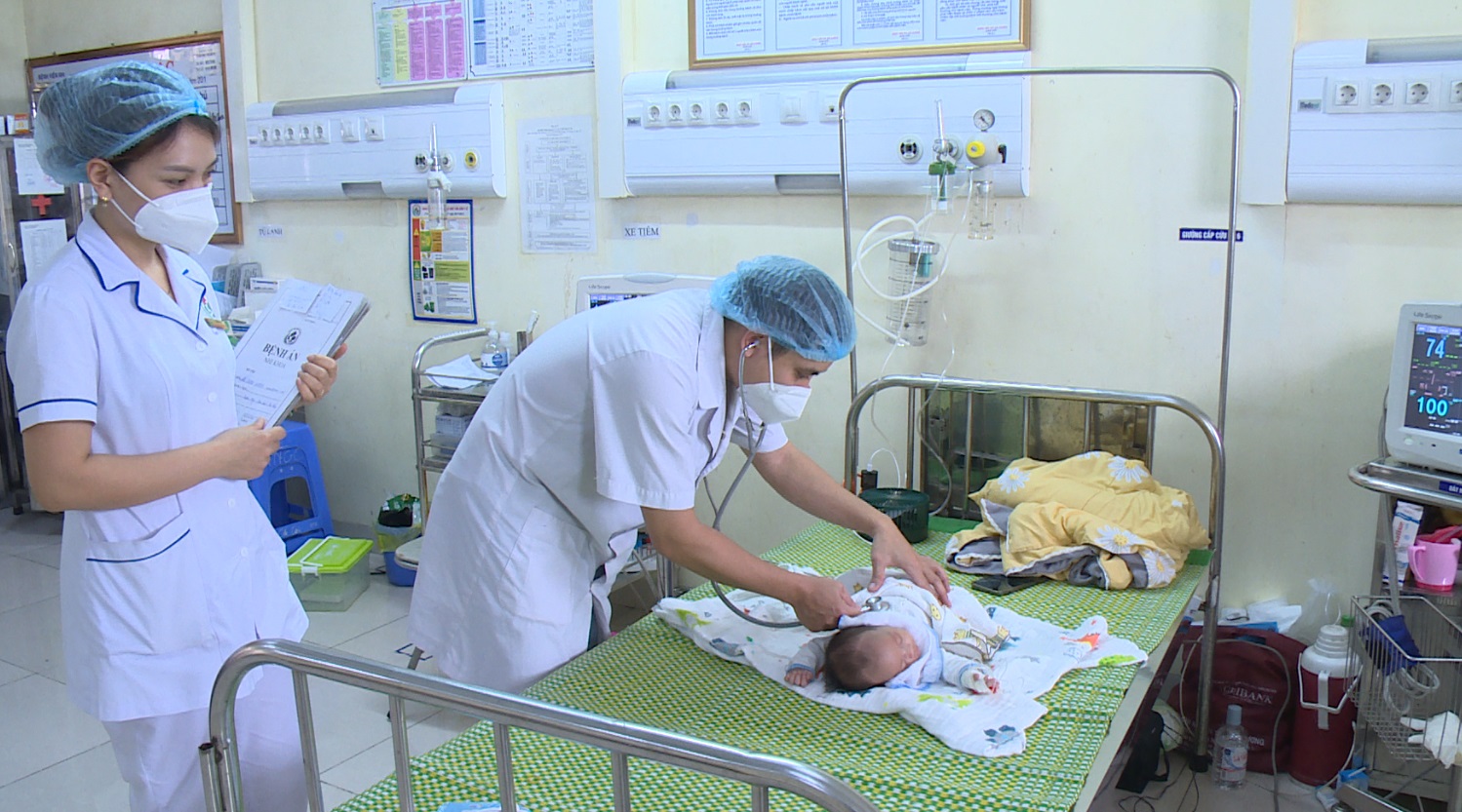 Bệnh viện nhi Hải Dương điều trị hơn 480 bệnh nhân