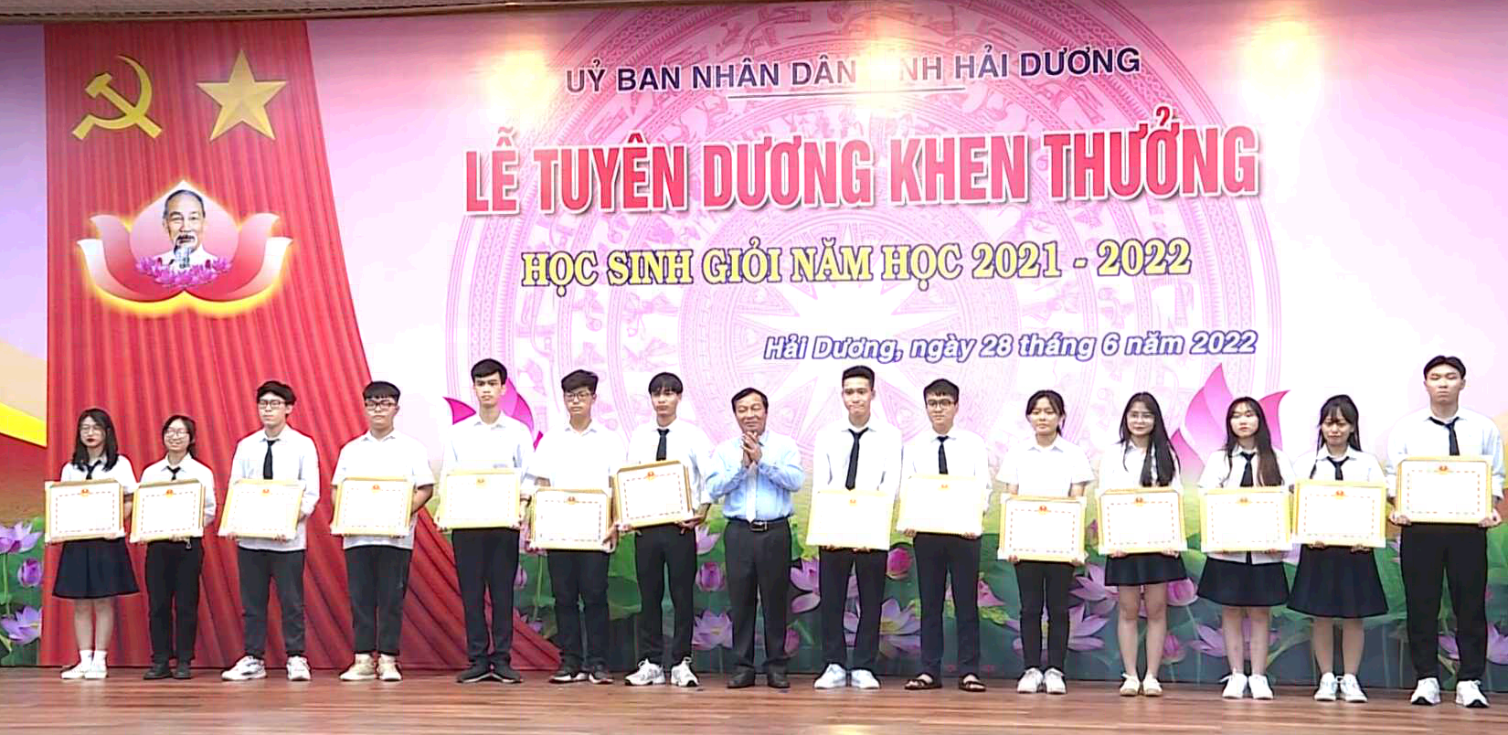 Hải Dương đứng thứ 3 toàn quốc kỳ thi chọn học sinh giỏi quốc gia THPT