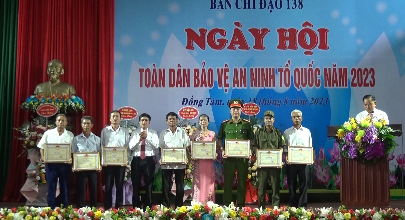 Xã Đồng Tâm, huyện Ninh Giang tổ chức điểm 