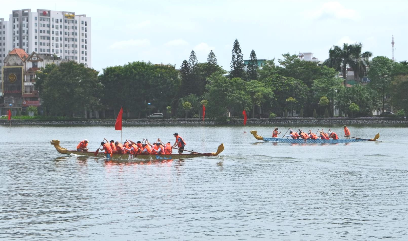 Giải vô địch đua thuyền chải tỉnh Hải Dương năm 2023